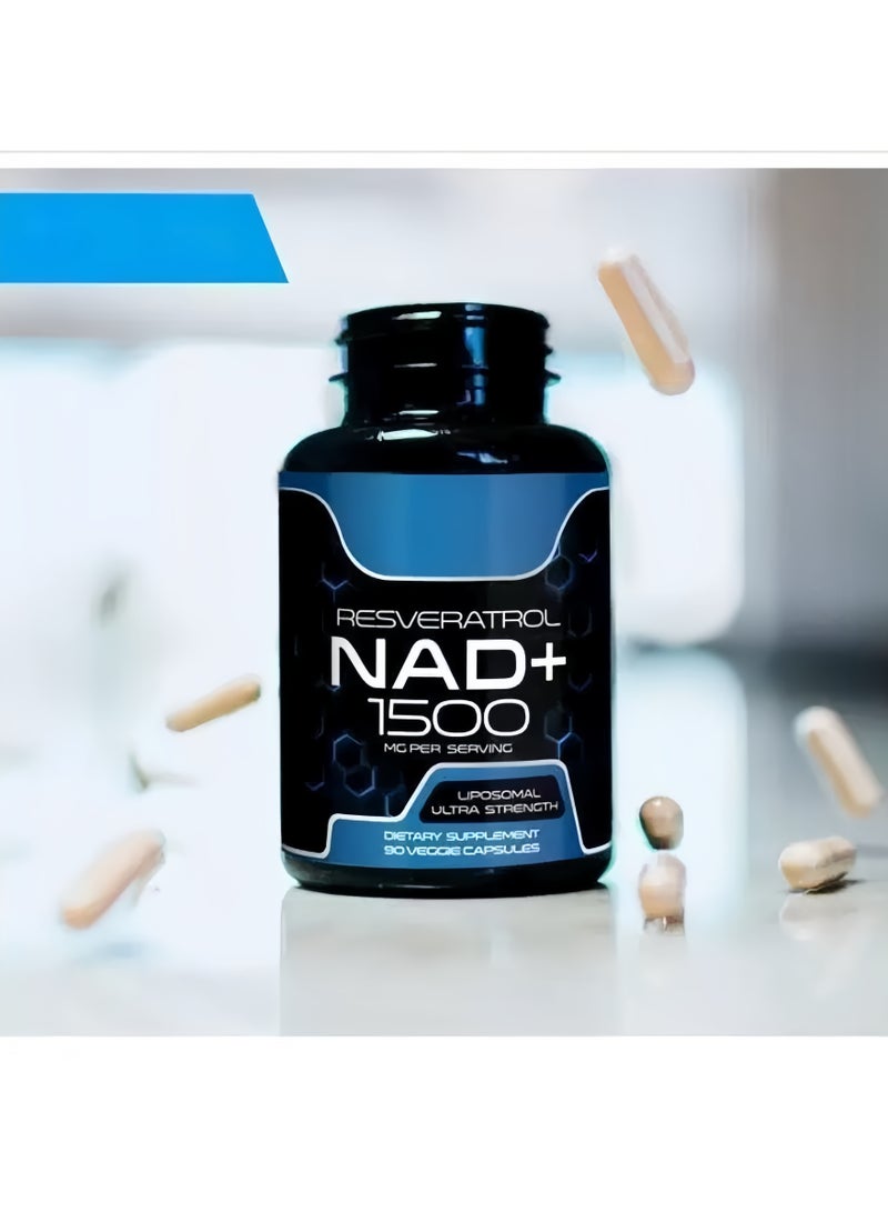فوز اليوم مكمل NAD الغذائي، 1500 مجم - مكمل NAD+ شحمي (ليبوزومي) - كبسولات فائقة القوة، 90 كبسولة - Image 2