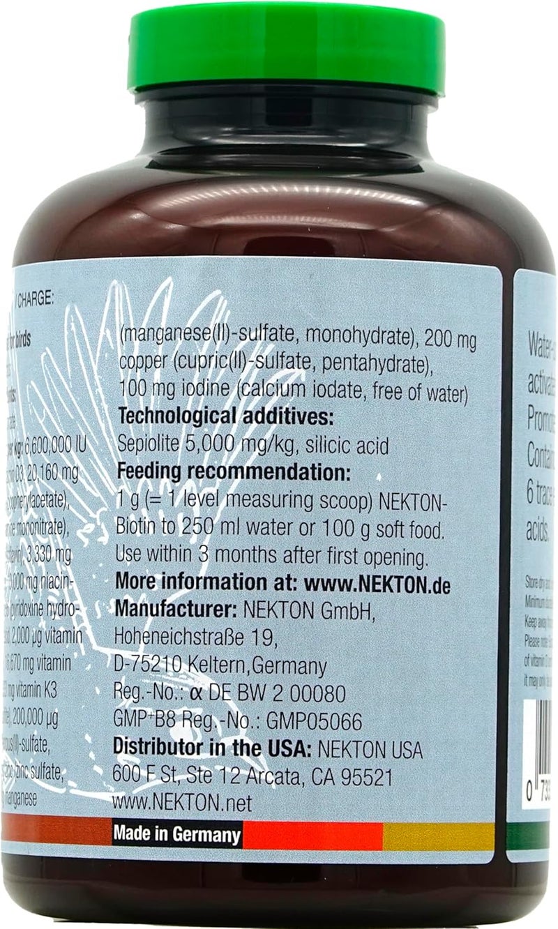 نيكتون بيوتين لتغذية الريش (Nekton-Biotin for Feathering)، 330 جرام (11.64 أونصة). - Image 3