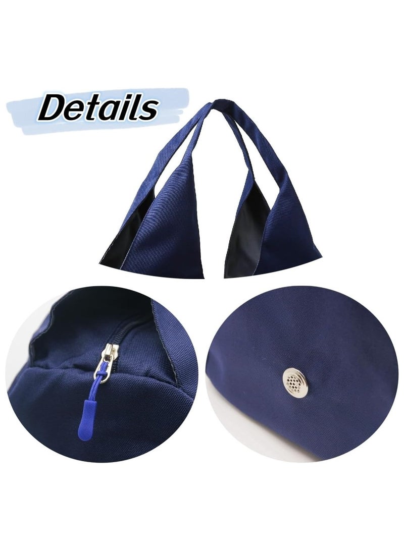 آنا Dry and Wet Separation Independent Shoe Compartment Yoga Bag for Yoga Mat - Portable Fitness Gym Tote - Image 5