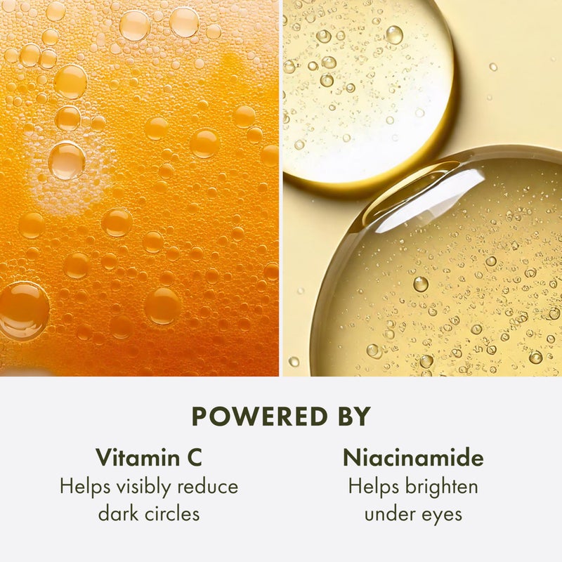 Origins GinZing Brightening Eye Cream with Vitamin C & Niacinamide| Visibly Reduces Dark Circles, Warm, 0.5 Fl Oz - Image 5