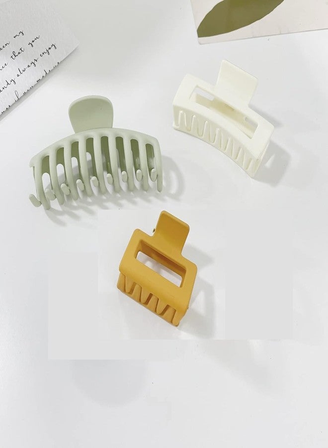 EPARTY 3 PCSClaw Hair Clips Nonslip Large Claw Clip For Women Thin Hair, 90's Strong Hold Hair Clips For Thick Hair Hair Clips For Women - Image 5