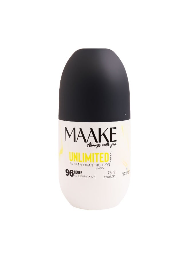 Maake Unlimited Solaris Unisex Roll On 75ml