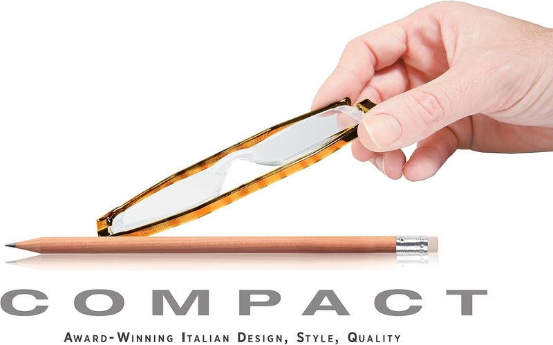 Nannini Compact One Optics 3.0 Tortoise Temples Reading Glasses - Image 4