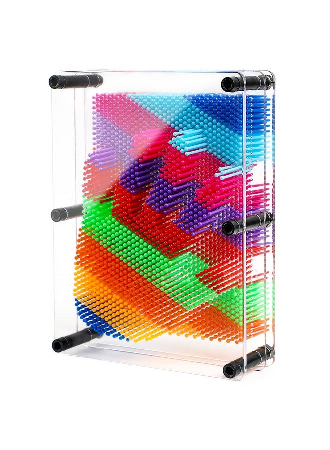 ENJSD 3D Pin Art Toy, Pin Art Board Toy for Kids, Sensory Toys for Age 3, 4, 5, 6, 7, 8, 9, 10+ Years Old Kids Boys Girls, Toddler Birthday Gifts Baby Girl Boy (Multicolor) - Image 1