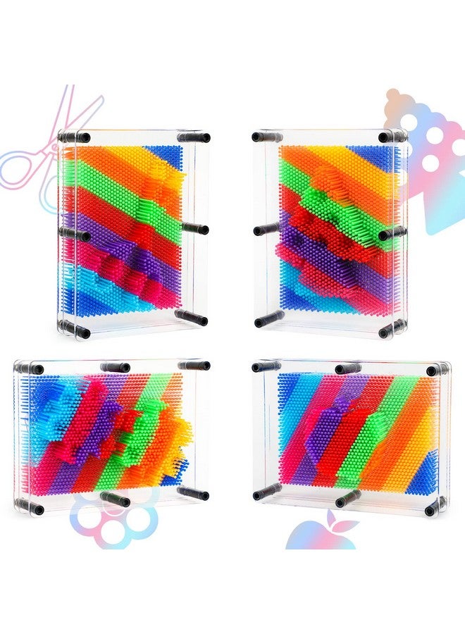 ENJSD 3D Pin Art Toy, Pin Art Board Toy for Kids, Sensory Toys for Age 3, 4, 5, 6, 7, 8, 9, 10+ Years Old Kids Boys Girls, Toddler Birthday Gifts Baby Girl Boy (Multicolor) - Image 4