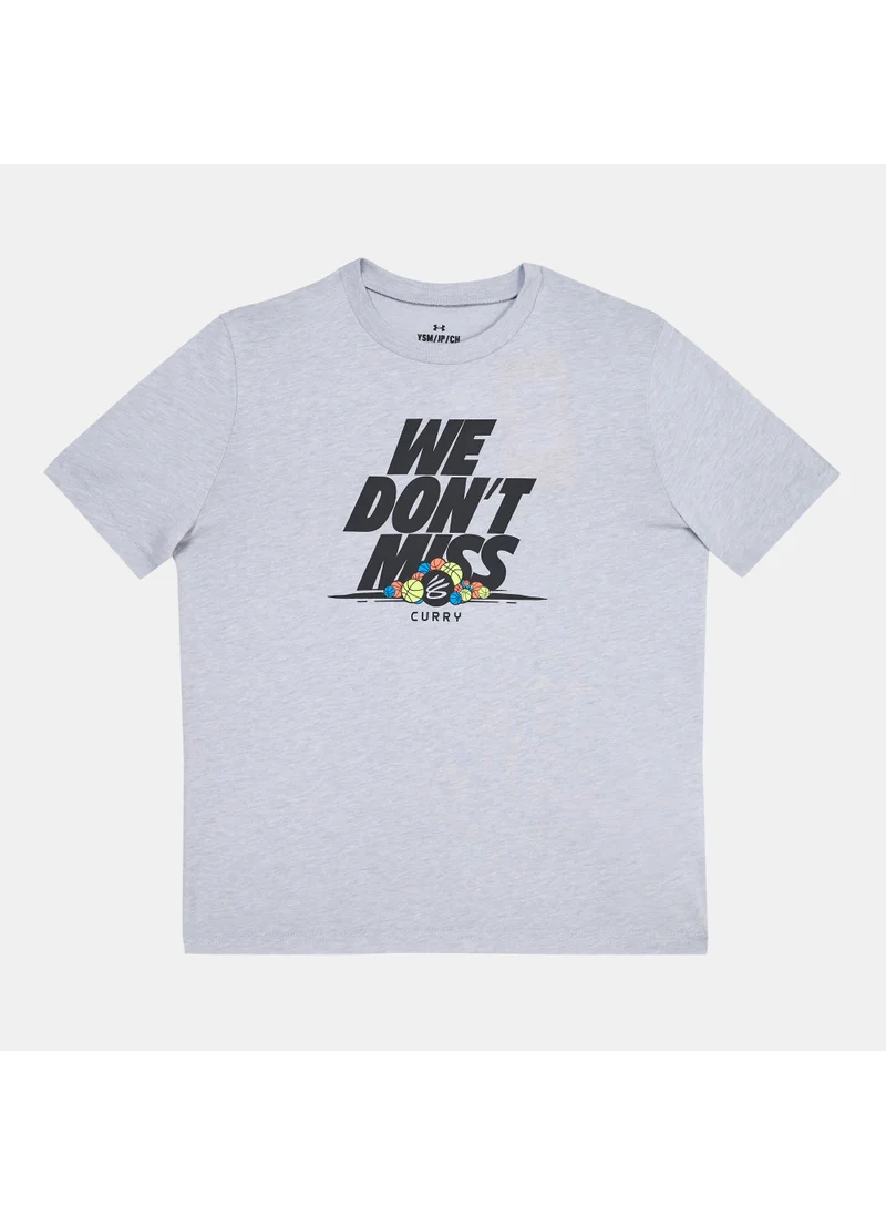 اندر ارمور Kids' Curry We Don't Miss T-Shirt