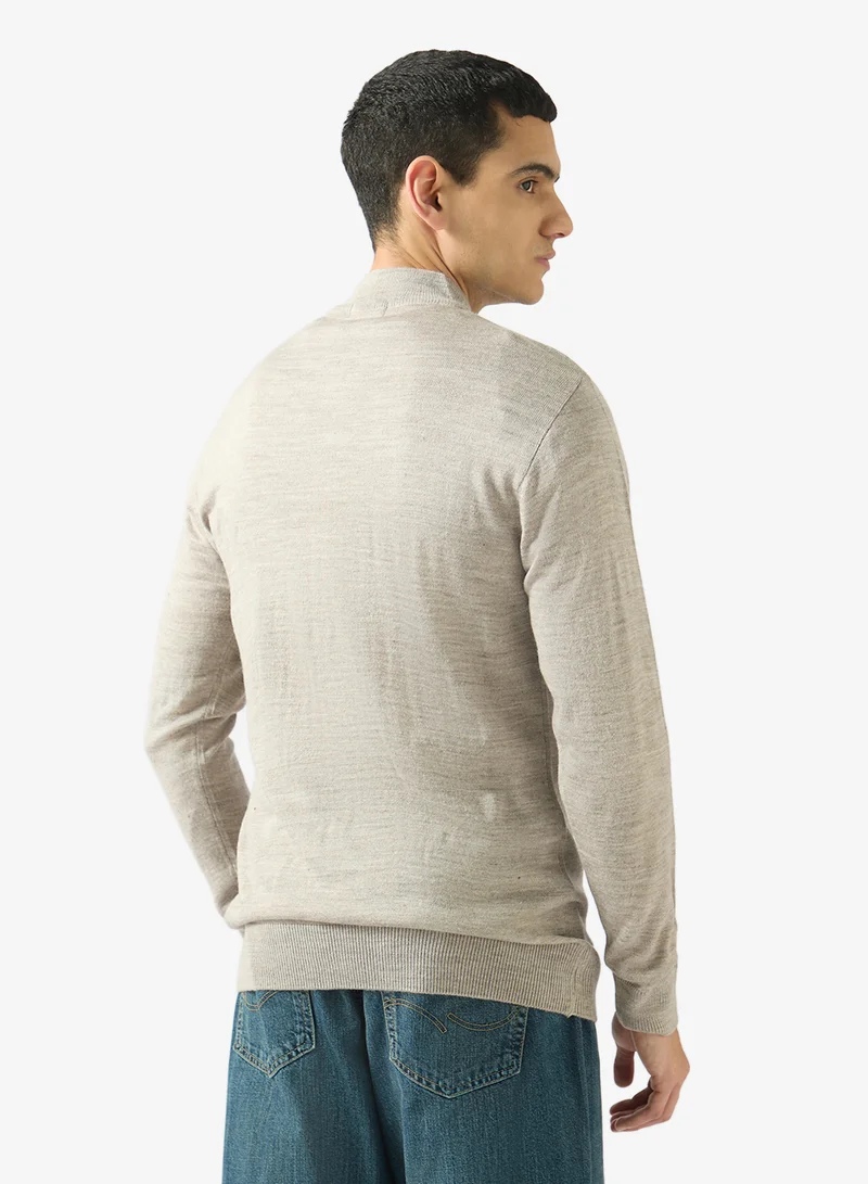 Robert Wood Casual Turtle Neck Pullover Sweater