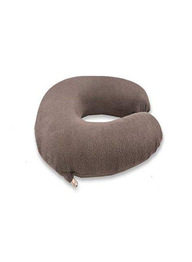 Jassi Toy Comfortable Polyester Pillows for Head Support Travel Neck Pillow (Grey) - Image 2