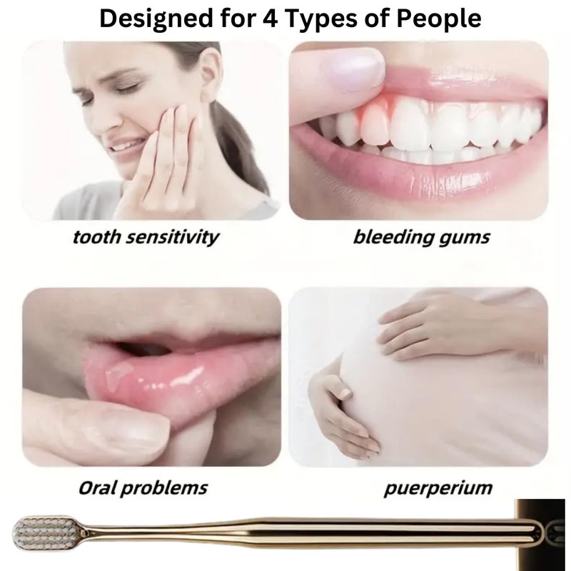 KICKZU V-Shaped Orthodontic Toothbrush for Braces, Soft Bristles | No Interdental Brushes Included | Extra soft & gentle bristles | Reaches all the critical areas including gum line - Image 3
