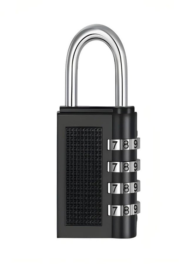 Pekos Combination Lock 4 Digit Locker Lock Outdoor Padlock Waterproof Resettable Number Padlock Set (1 Psc_Multicolor) - Image 1