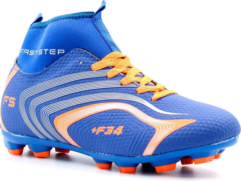 فاست ستيب High Top Sock Cleats AstroTurf Football Sports Shoes 930XA034K
