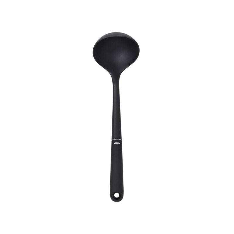 OXO Good Grips Nylon Ladle, Black, One Size - Image 1