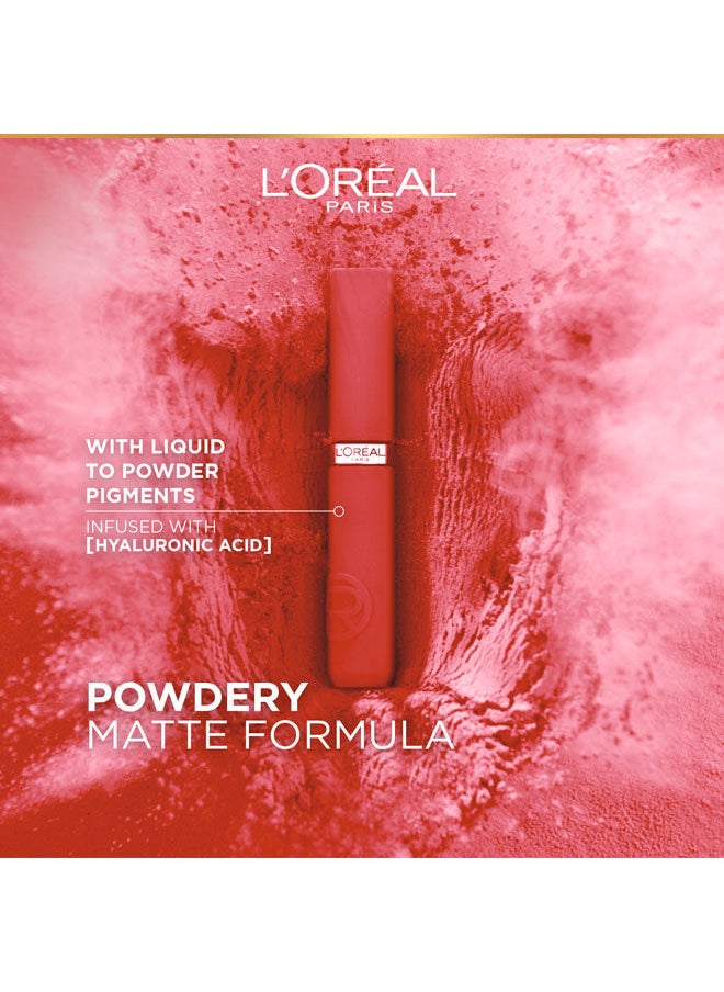 L'OREAL PARIS - Infaillible Matte Resistance Liquid Lipstick With Hyaluronic Acid - 230 Shopping Spree - Image 1