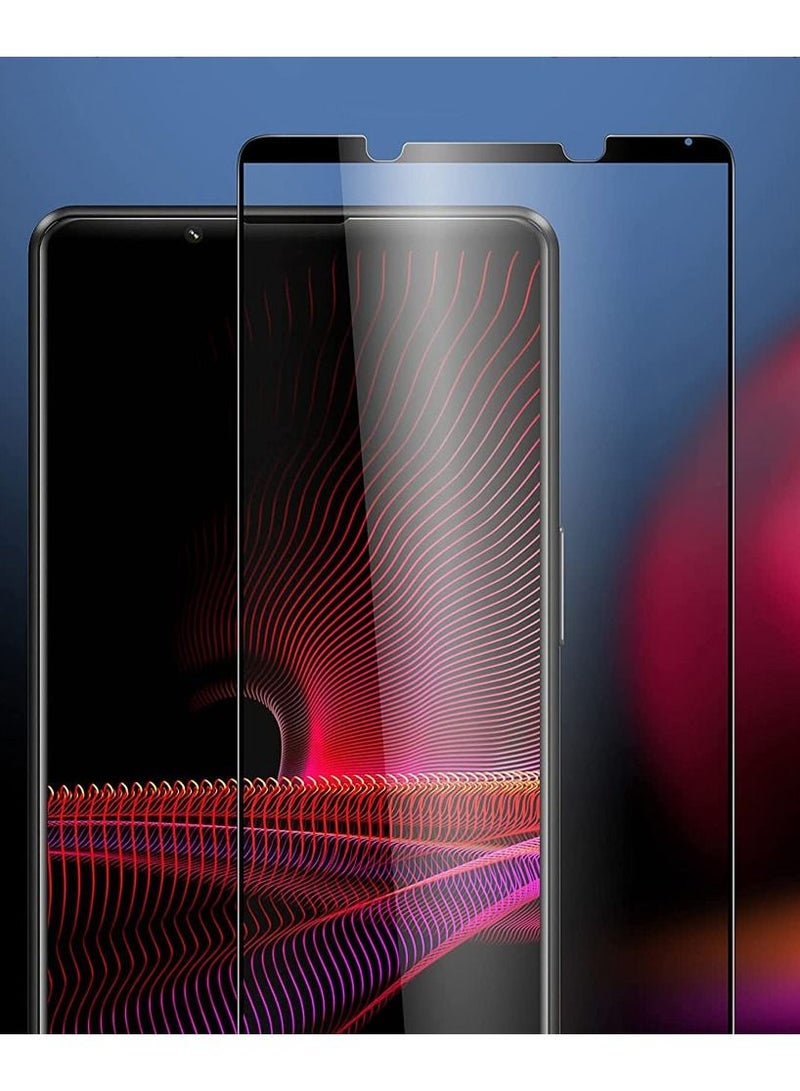 CATANES Screen Protector 3D Full Coverage for Sony Xperia 1 IV Crystal Clear Tempered Glass 6.5 inch - Image 3