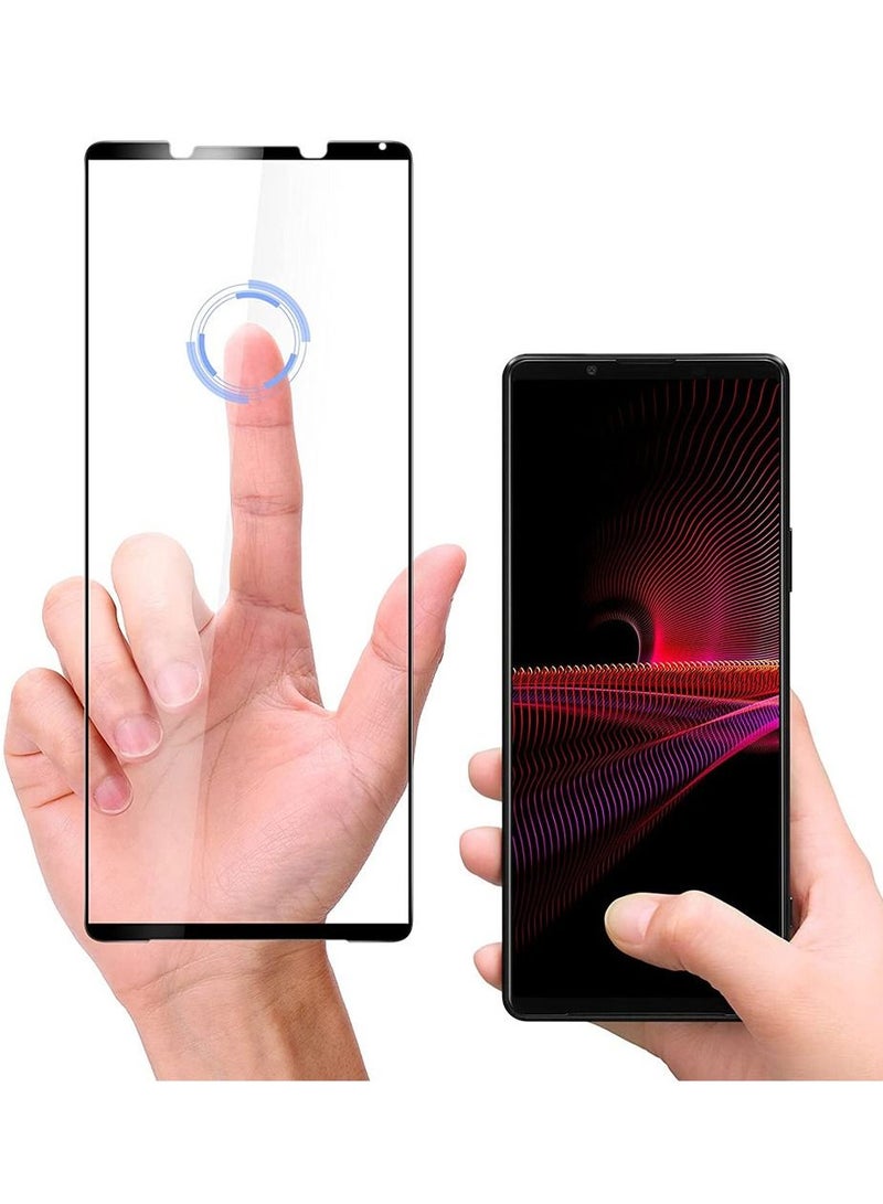 CATANES Screen Protector 3D Full Coverage for Sony Xperia 1 IV Crystal Clear Tempered Glass 6.5 inch - Image 4