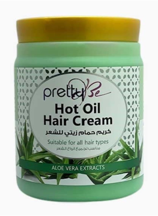 Pretty Be Hot Oil Hair Cream With Aloe Vera Extracts 1000 ML 