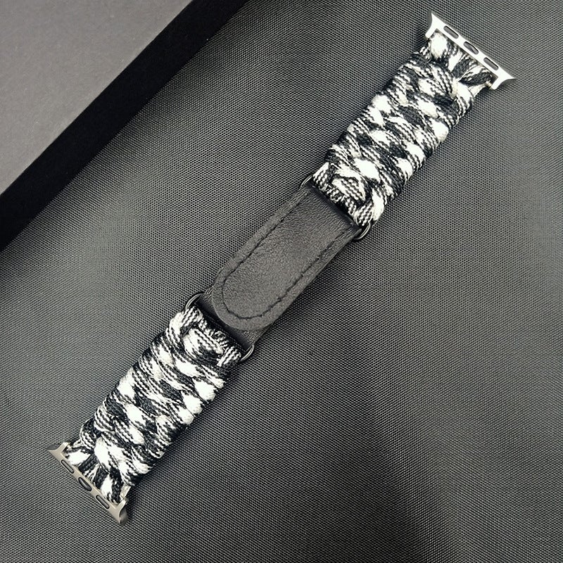 apple watch Umbrella Rope Braided Nylon Sport watch Band iwatch38/42/40/44mm - Image 1