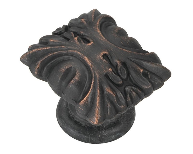 Hickory Hardware P3430-VB Ithica Knob 1-1/8-Inch by 1-5/16-Inch, Vintage Bronze - Image 3