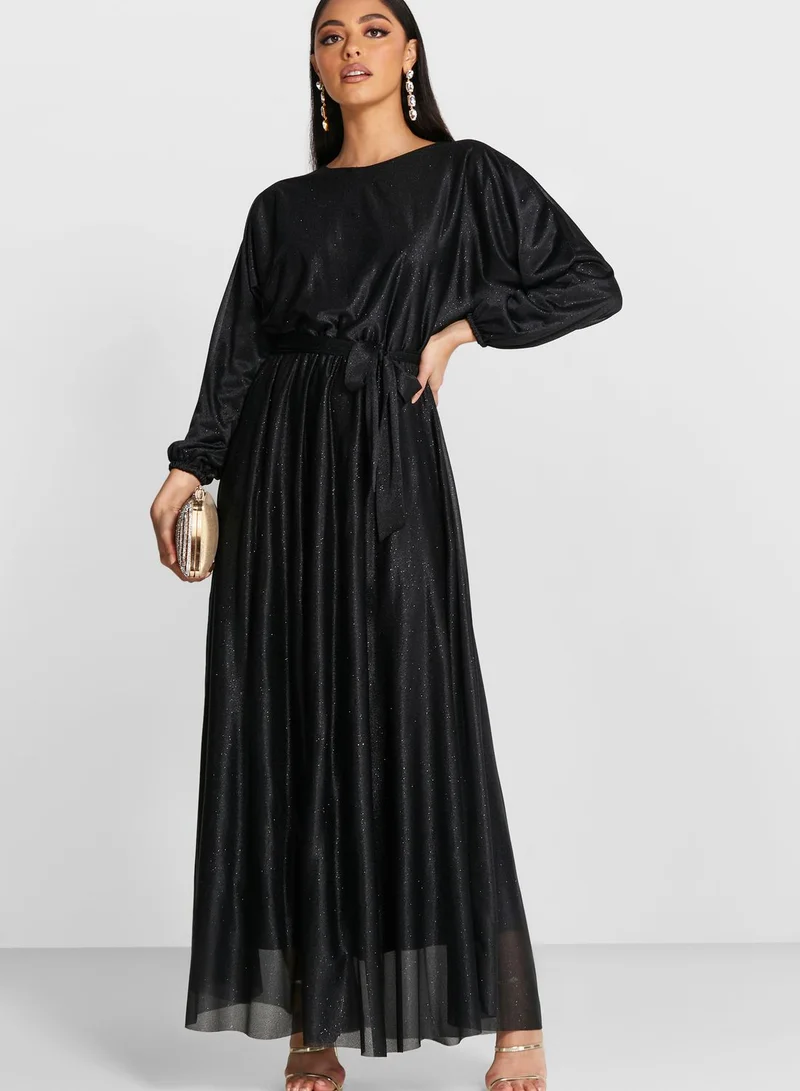 Khizana Sparkle A-Line Dress