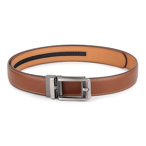 ZORO UNITED Vegan Leather Belt for Men | Formal/Casual, Brown - Image 4