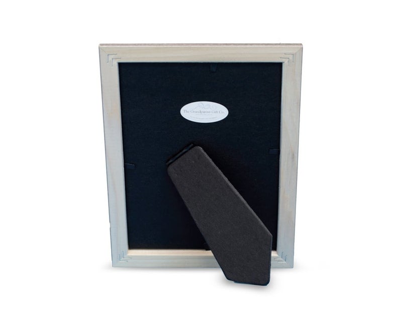 The Grandparent Gift Co. The Grandparent Gift Godmother Godchild Handprint Frame, Grey - Gift for Godmother from Godson or Goddaughter on Baptism, Confirmation - Image 4