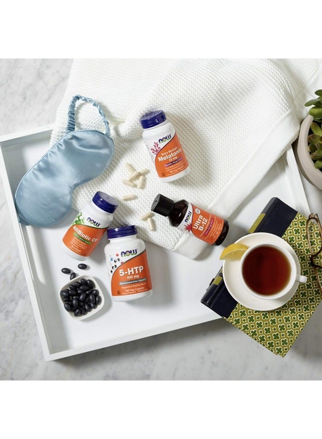 now Supplements, Ultra B-12, Liquid, 800 mcg Folic Acid, Cellular Energy Production*, 4-Ounce - Image 4