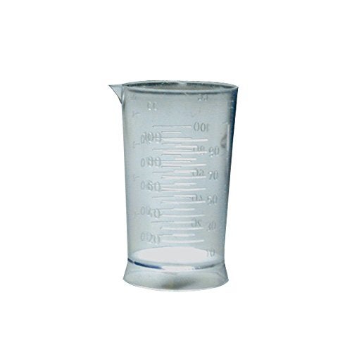 Burmax SOFT N STYLE HCSNSMEAS Salon Beauty Clear Color Measuring Cup 4oz