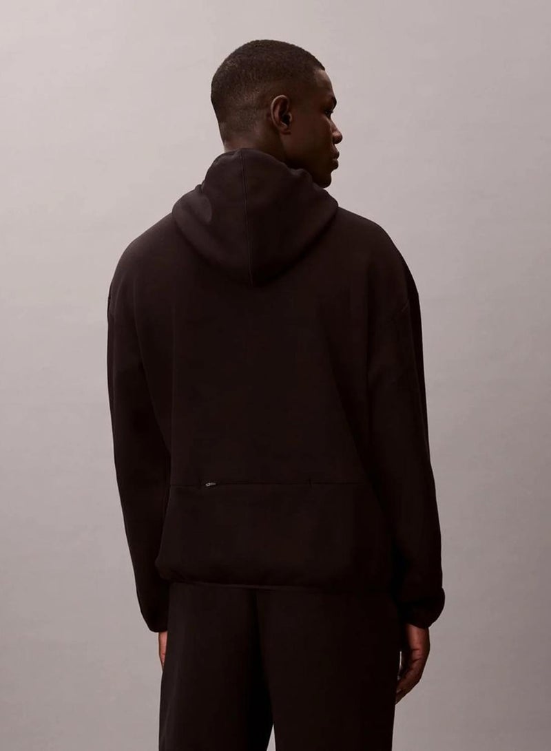 CALVIN KLEIN Breathable Performance Mesh Track Hoodie - Image 5