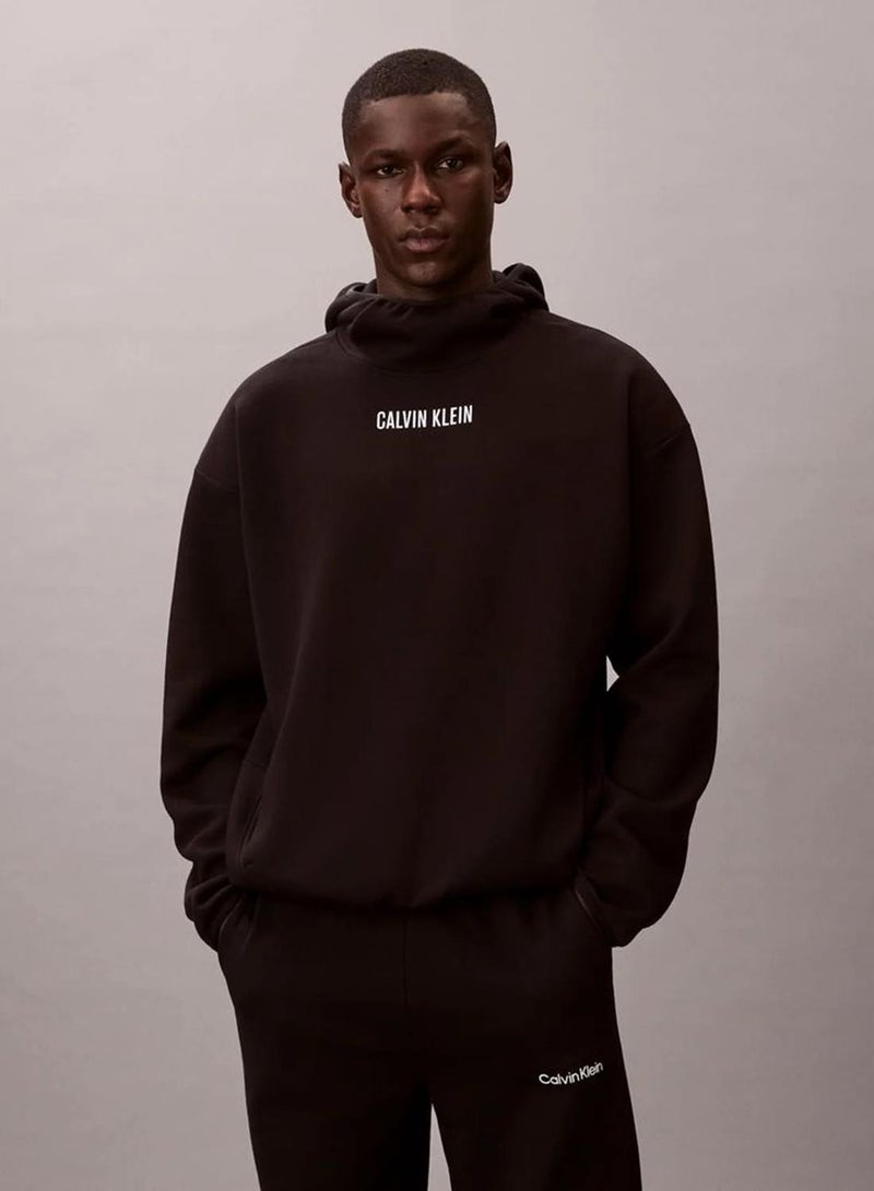 CALVIN KLEIN Breathable Performance Mesh Track Hoodie - Image 3