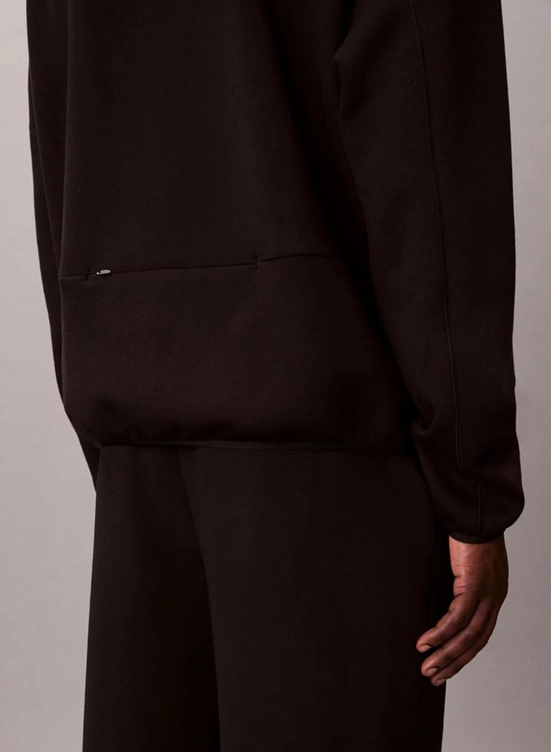 CALVIN KLEIN Breathable Performance Mesh Track Hoodie - Image 4