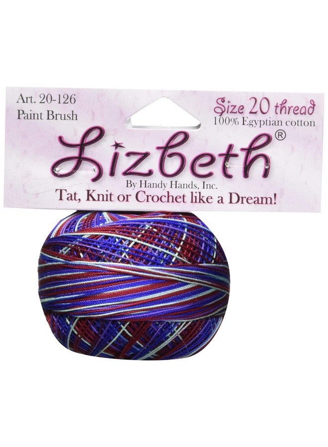 Handy Hands Lizbeth Thread Size 20 Egyptian Cotton Crochet Tatting Knitting Lace (25 Grams 210 Yards) Hh20126Paint Brush - Image 3