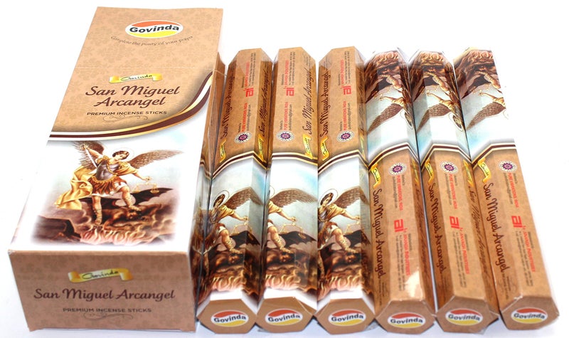 Govinda Incense - 120 Incense Sticks  Masala Coated Incense (San Miguel)