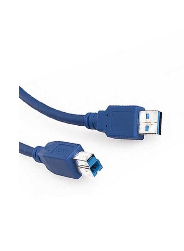 في كوم كابل USB 3.0 ذكر A إلى ذكر  B  متر ونصف