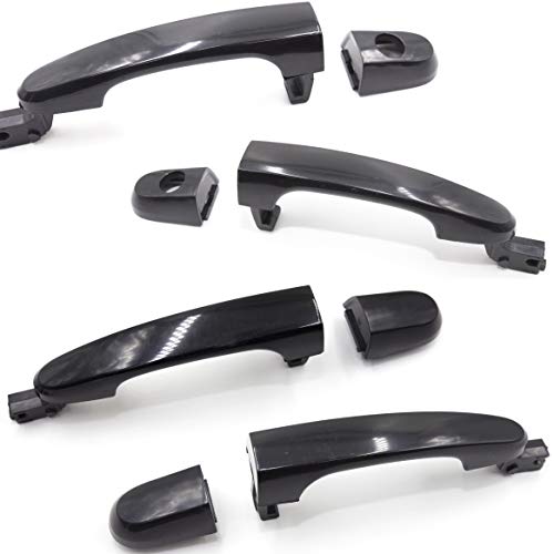Otois 4Pcs Otois Exterior Door Handle Front Rear Left Right Set For Kia Sportage 2005 2010 - Image 1