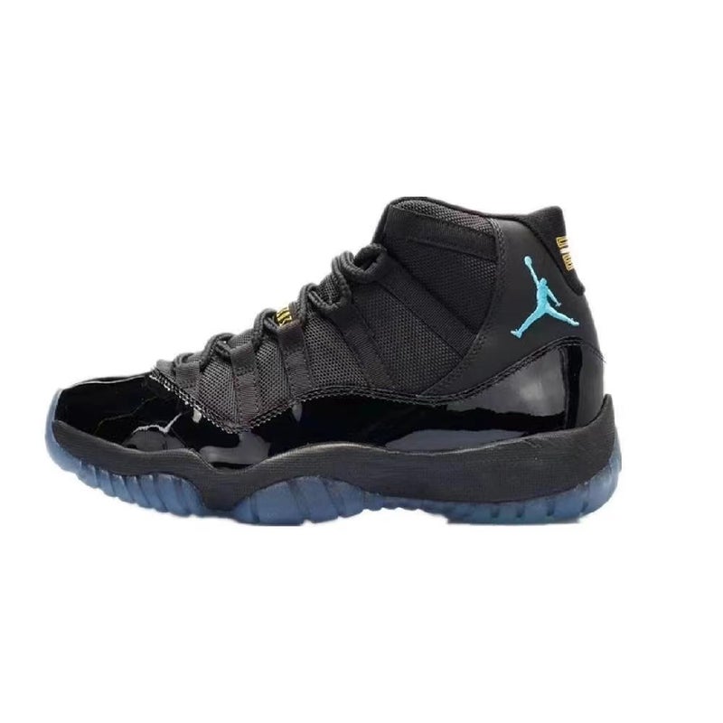 أحذية رياضية بيضاء وسوداء وحمراء عالية القمة للأطفال من Pure Original Aj11 Big Devil Joe - Image 1