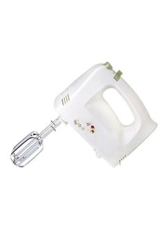 Generic Hand Mixer - Professional Electric Handheld Mixer For Baking - 5 Speed Function, Includes Stainless Steel Beaters And Dough Hooks, Eject Button 160 W GHM2001N White  - Image 1