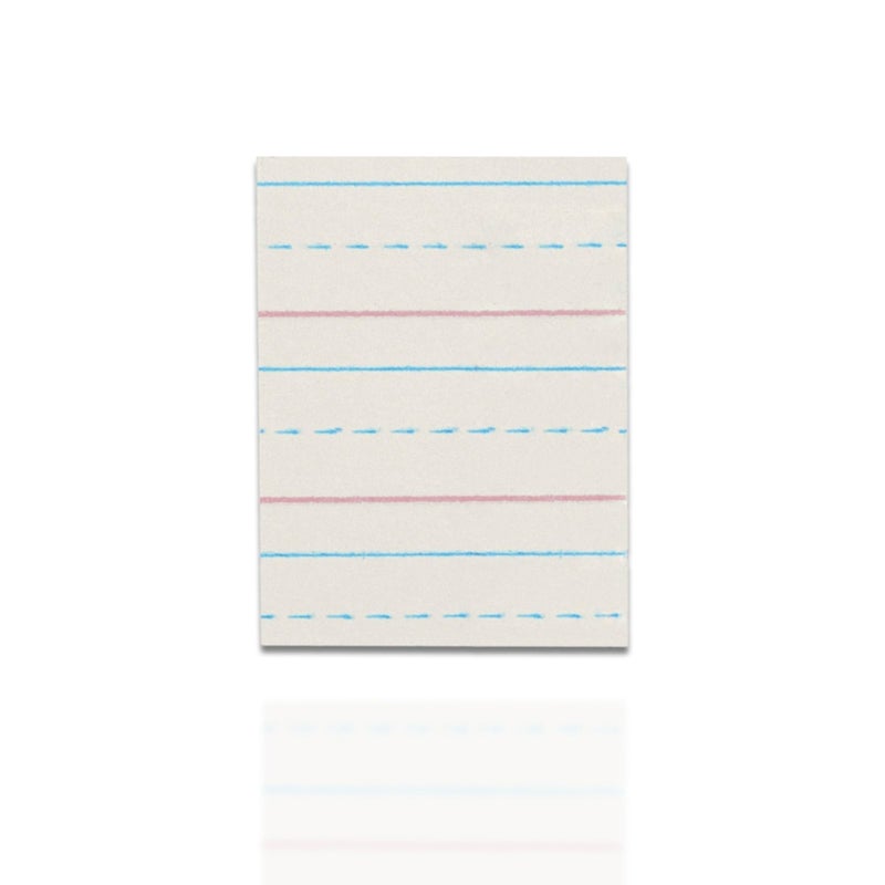 School Smart - 85338 Zaner-Bloser Paper, 1/2 Inch Ruled, 10-1/2 x 8 Inches, 500 Sheets,White - Image 5