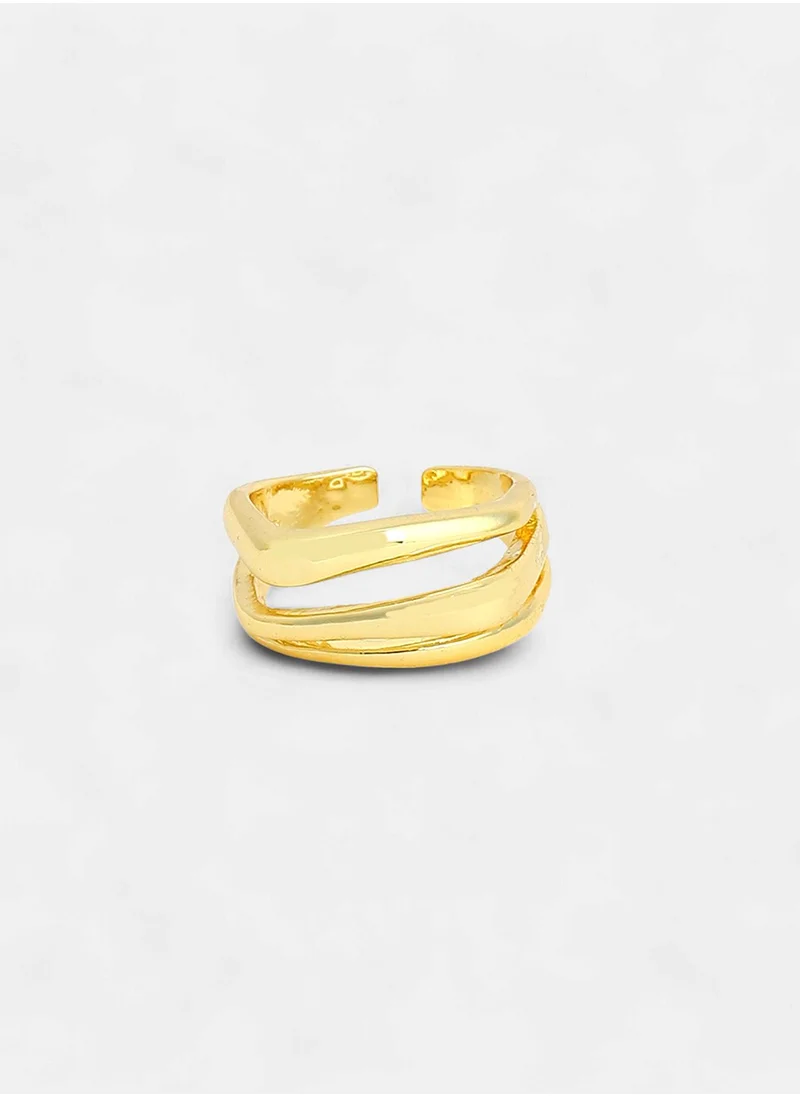 سوهي The Baroque Adjustable Statement Finger Ring