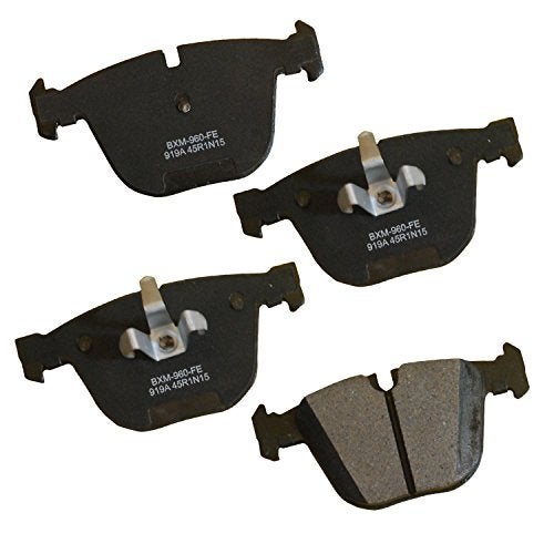 Bendix Premium SBM919A Semi-Metallic Rear Brake Pads for Select Models BMW 535i GT, GT xDrive, 550i 740i, 740Li, 740Li 750i, 750i 750Li, 750Li 760Li, Alpina B7, B7L, B7L B7 xDrive - Image 1