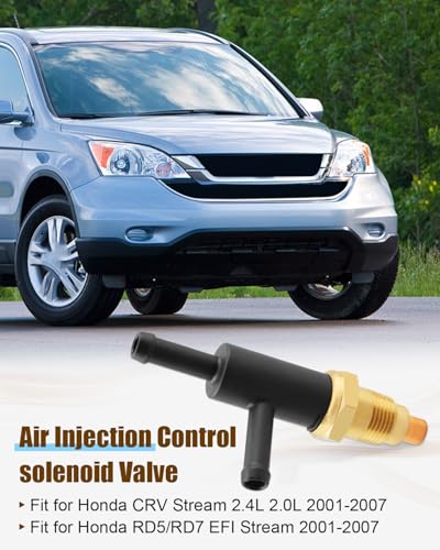 Quaneguzy Air Assist Control Solenoid Valve Fit for Honda CRV Stream 24L 20L 20012007 for RD5RD7 EFI Stream 20012007 Replacement 36281PNAG01 36281PNAG02 - Image 3