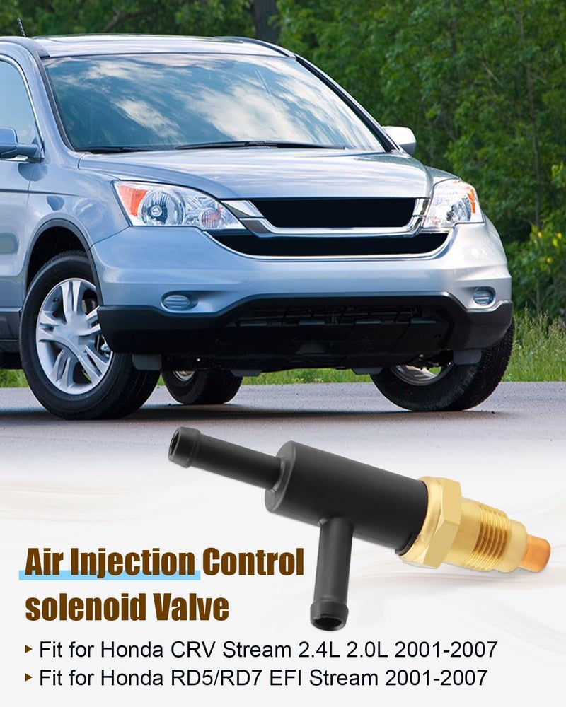 Quaneguzy Air Assist Control Solenoid Valve Fit for Honda CRV Stream 24L 20L 20012007 for RD5RD7 EFI Stream 20012007 Replacement 36281PNAG01 36281PNAG02 - Image 4