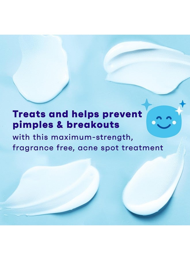 Clean & Clear Persagel 10 Oilfree Acne Spot Treatment With Maximum Strength 10% Benzoyl Peroxide Topical Pimple Cream & Acne Gel Medication For Face Acne Fragrancefree 4 X 1 Fl. Oz - Image 5