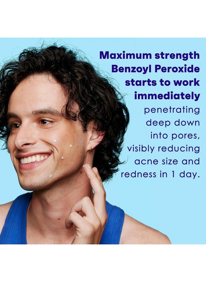 Clean & Clear Persagel 10 Oilfree Acne Spot Treatment With Maximum Strength 10% Benzoyl Peroxide Topical Pimple Cream & Acne Gel Medication For Face Acne Fragrancefree 4 X 1 Fl. Oz - Image 4