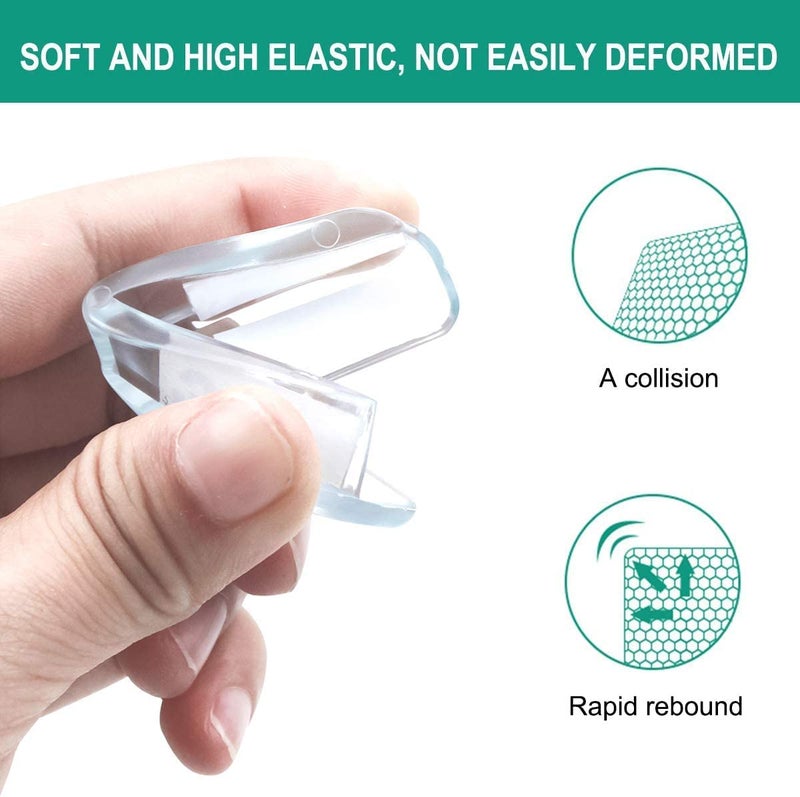 RIOMAX Corner Protector for Sharp Edges, Baby Proofing Child Safety Corner Guards, Edge Guard, Protectors for Furniture Against Sharp Corners (L Shape) (Pack of 4) - Image 5