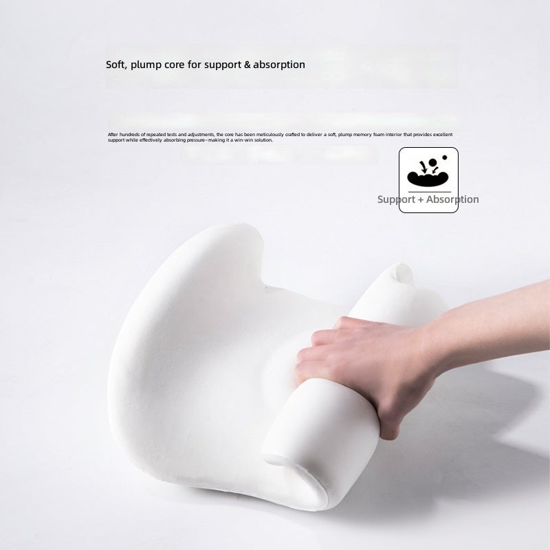 Ergonomic Slow Rebound Memory Foam Lumbar Support Cushion, Adjustable Non Slip Car Back Pillow for Driving Comfort - Image 3