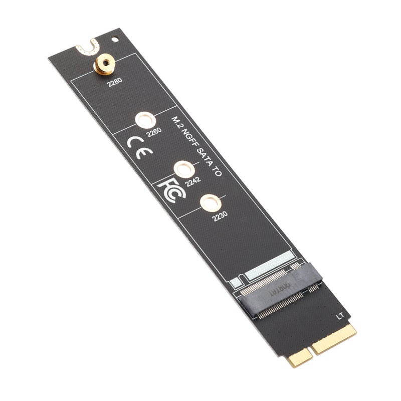 SSD Riser Card For Intel Adapter Card B-Type M.2 SATA3.0 6Gbps - Small Size Easy Install for OS X 2012 A1465 A1466 - Image 3