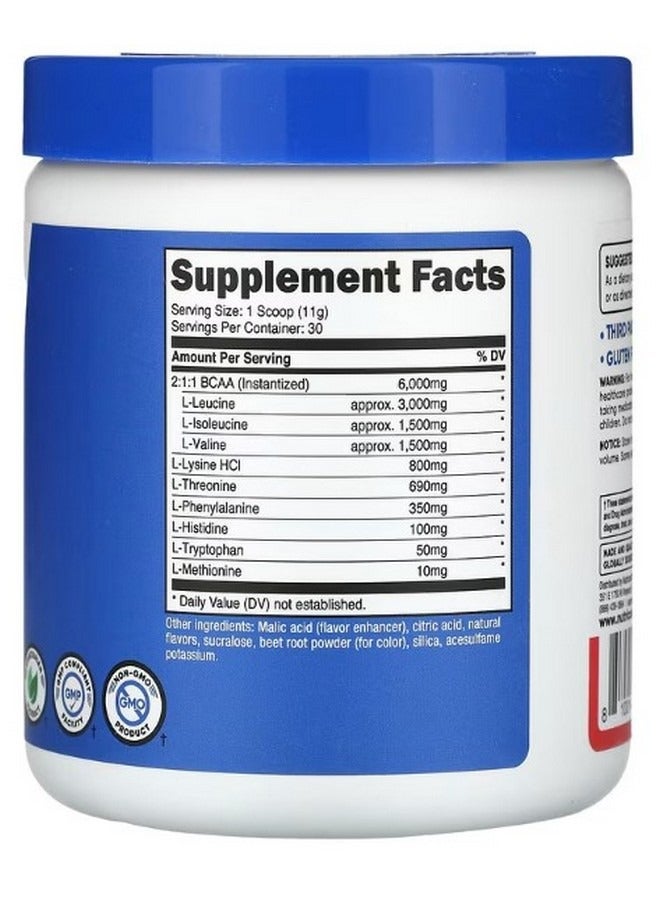 Nutricost Performance Eaa Fruit Punch 11.6 Oz 330 G - Image 2