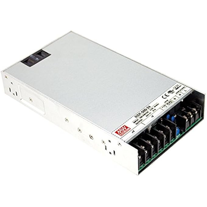 MEANWELL RSP-500-24 RSP-500 SERIES 504 W SINGLE OUTPUT 24V ENCAPSULATED PFC FUNCTION AC/DC CONVERTER - 1 ITEM(S)
