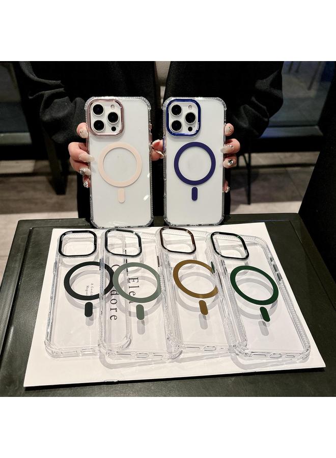 اس-توب جراب لهاتف iPhone 13 Pro Max بلون ماسي من البولي كربونات الهجينة والبولي يوريثين الحراري المغناطيسي MagSafe - Image 2