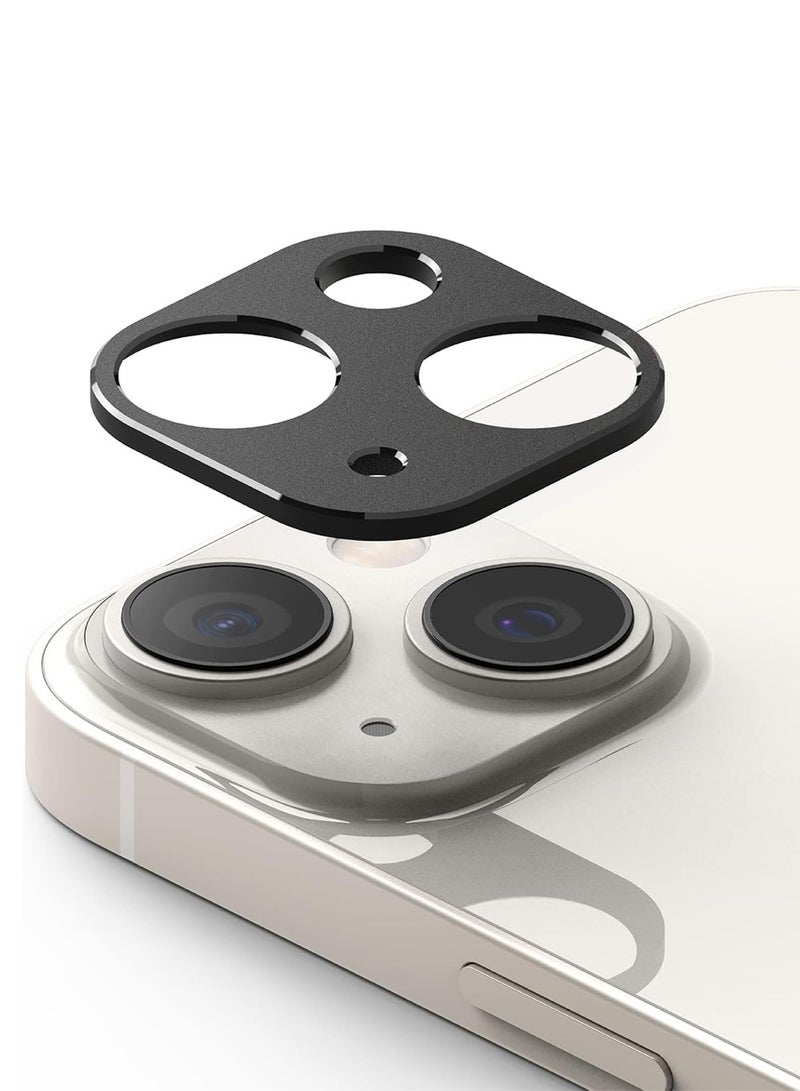 Aluminum Alloy Camera Lens Protector Shockproof Protective Camera Protection, Mobile Phone Accessory Lens No Tempered Glass Aluminum Alloy Edge Frame Protection for iPhone 15 /iPhone 15 Plus - Image 1